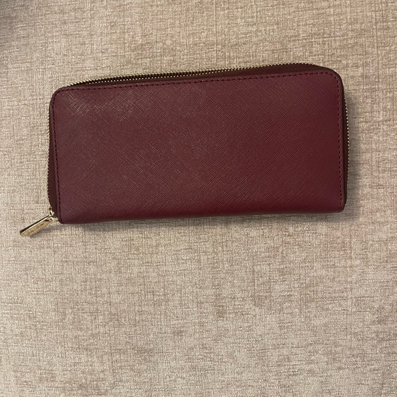 Michael Kors Wallet Merlot color, bought from Michael Kors. - Picture 3 of 6